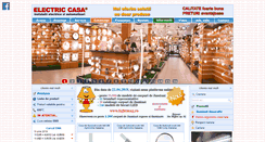 Desktop Screenshot of electriccasa.ro